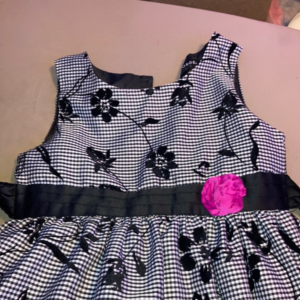 Black and white dress. Size 12. Brand is George